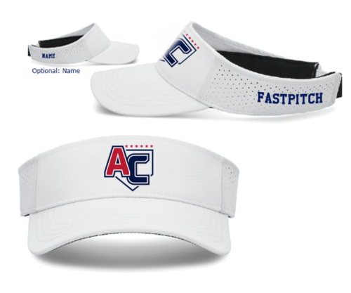 White Performance Visor
